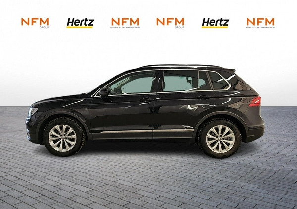 Volkswagen Tiguan cena 108500 przebieg: 105251, rok produkcji 2019 z Nekla małe 407